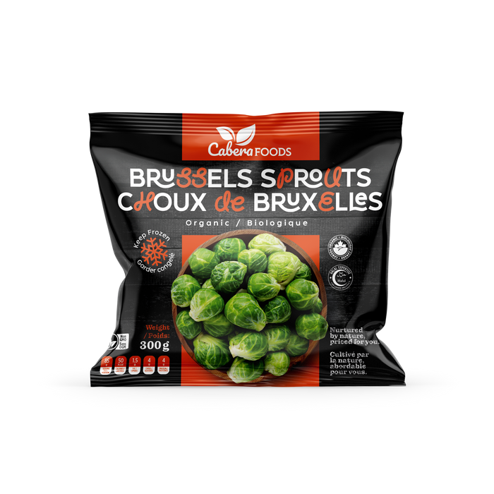 Cabera Foods - Organic Brussel Sprouts, 300 g