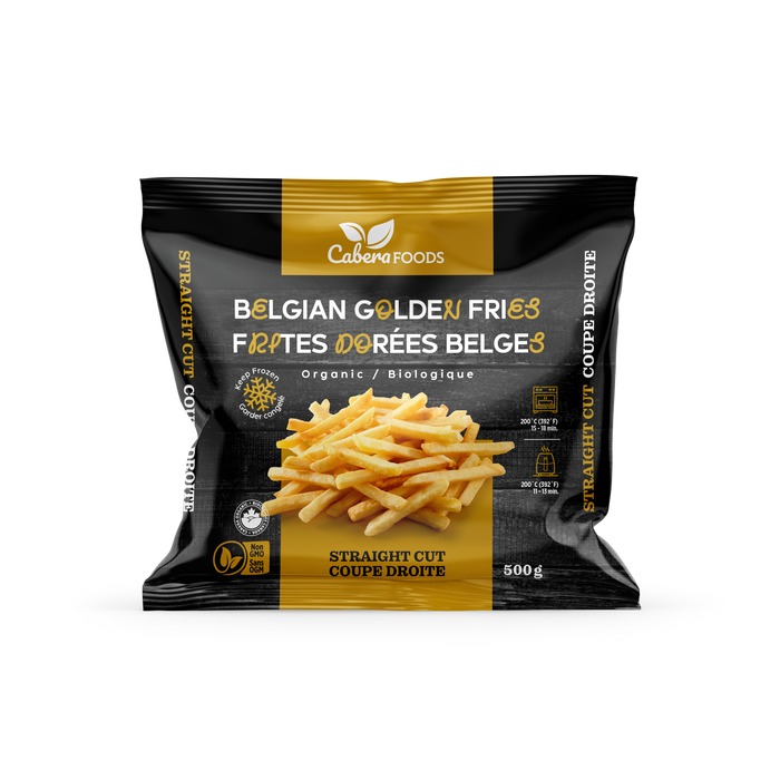Cabera Foods - Organic Fries Standard Cut, 500 g