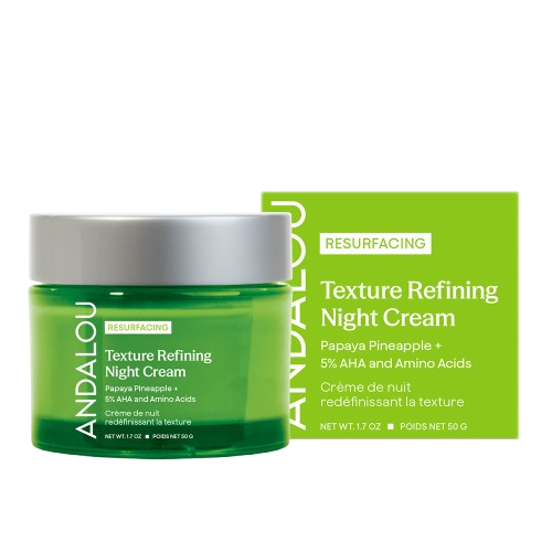 Andalou Naturals - Texture Night Cream Resurfacing, 50 g