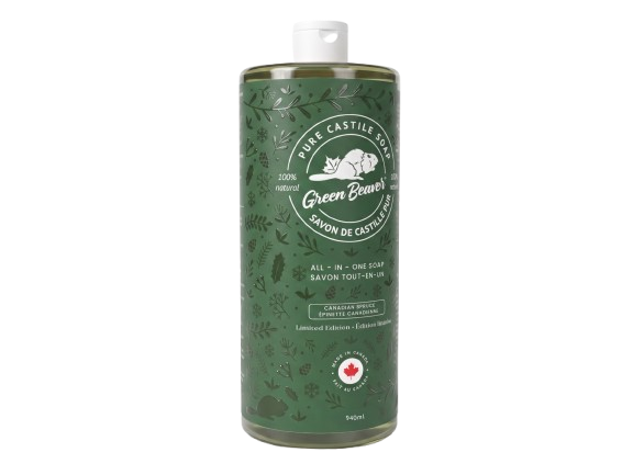Green Beaver - Pure Castile Soap Boreal Forest, 940 mL