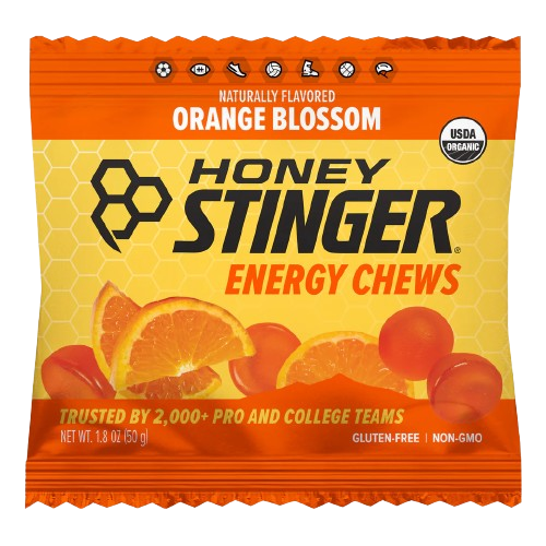 Honey Stinger - Organic Energy Chews - Orange, 50 g