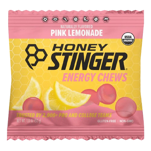 Honey Stinger - Organic Energy Chews - Pink Lemonade, 50 g