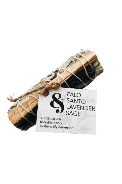 Essence of Life Organics - Sage With Lavender & Palo Santo, Each