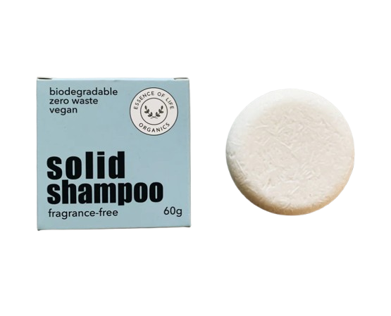 Essence of Life Organics - Fragrance Free Shampoo Bar, 60 g