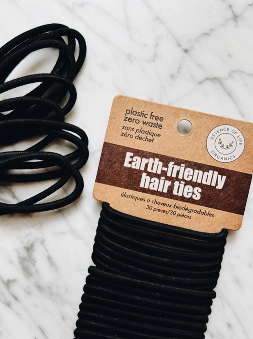 Essence of Life Organics - Biodegradable Hair Elastic, 30 Count