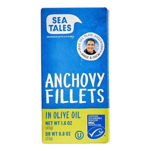 Sea Tales - Anchovy Fillets In Olive Oil, 45 g