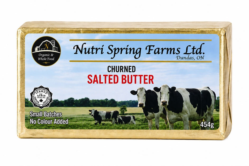 NutriSpring Farms - Premium Salted Butter, 454 g