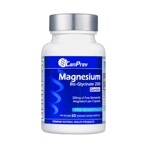 CanPrev - Magnesium Bis·Glycinate 200 Gentle, 60 Vcaps