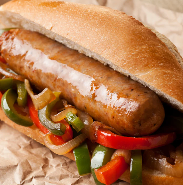 VG Meats - Leek & Feta Chicken Sausage, 454 g
