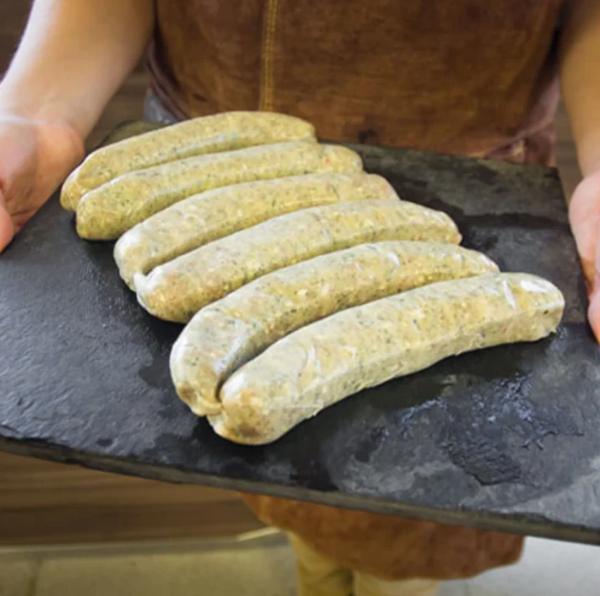 VG Meats - Spinach and Feta Chicken Sausage, 454 g