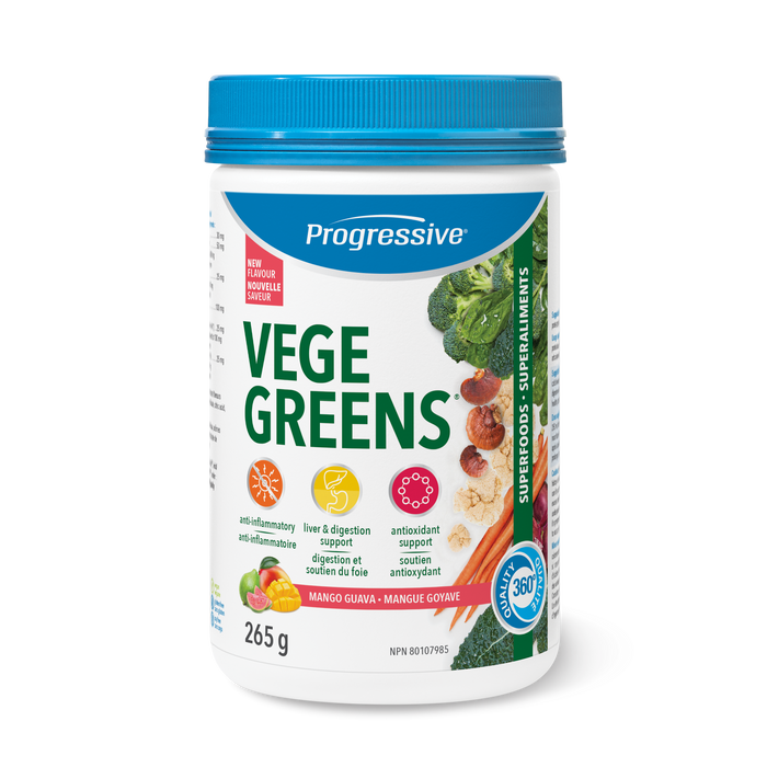 Progressive - VegeGreens - Mango Guava, 265 g