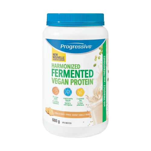 Progressive - Harmonized Fermented Vegan Protein - Maple Cookie, 680 g