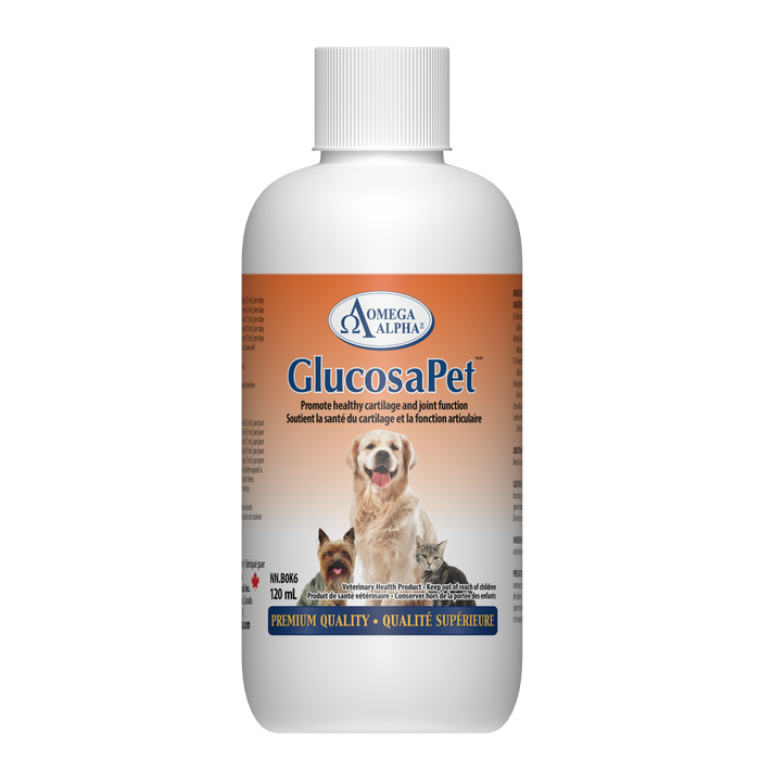 Omega Alpha - GlucosaPet, 120 mL
