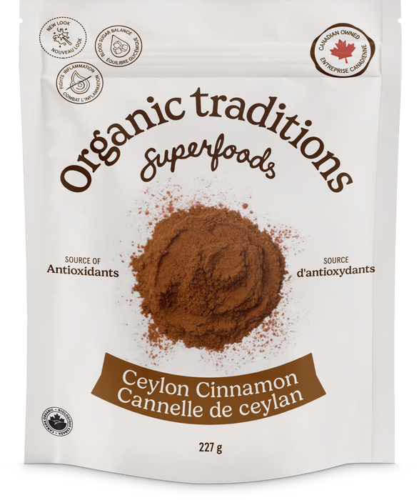 Organic Traditions - Ceylon Cinnamon, 227 g