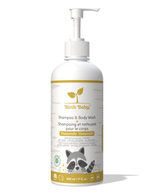 Birch Babe - Shampoo & Body Wash - Chamomile, 500 mL