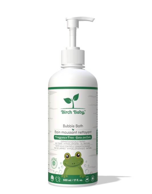 Birch Babe - Bubble Bath - Fragrance Free, 500 mL
