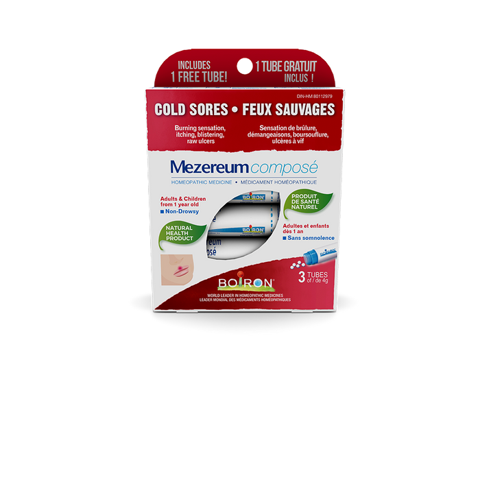 Boiron - Mezereum Blister Composé, 3x4 g