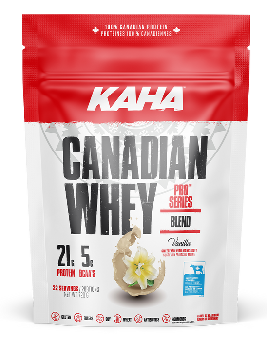 Kaha Nutrition - Canadian Whey - Vanilla, 720 g