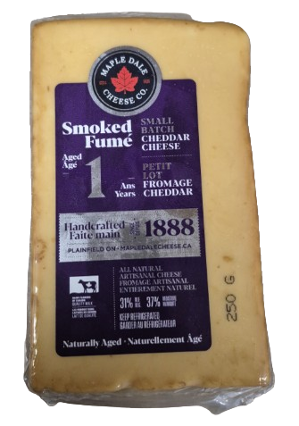 Maple Dale - Smoked Cheddar Cheese 1 Year Old, 250 g
