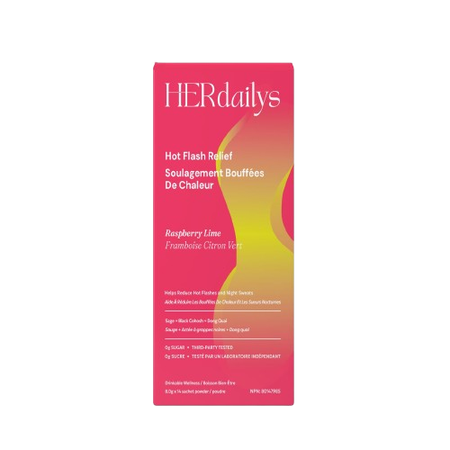Her Dailys Inc - Hot Flash Relief - 14 Days, 112 g