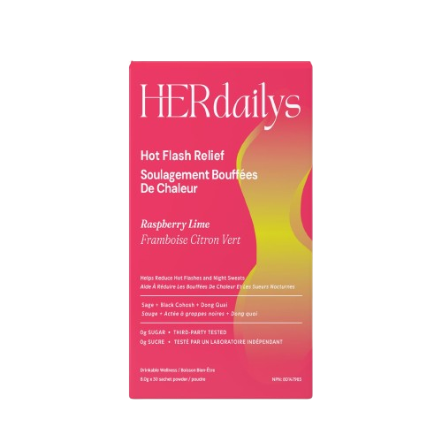 Her Dailys Inc - Hot Flash Relief - 30 Days, 240 g