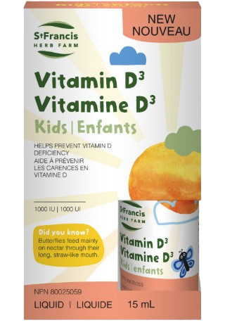 St. Francis - Vitamin D3 Kids, 15 mL