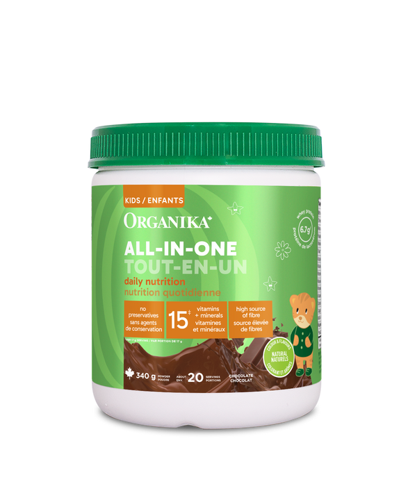 Organika - Kids Whey All-In-One Chocolate, 340 g