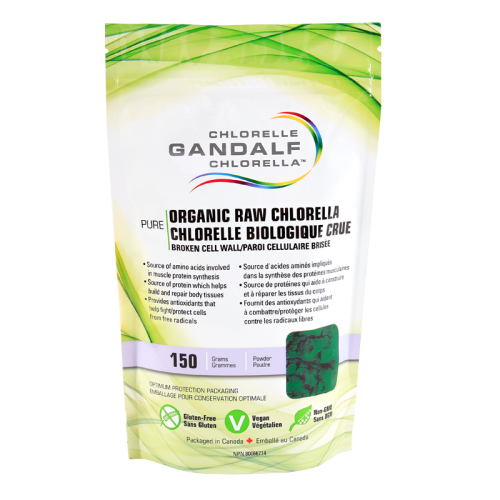 Gandalf Spirulina - Organic Chlorella, 150 g