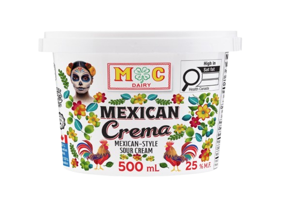 M-C Dairy - Mexican Crema Sour Cream, 500 mL