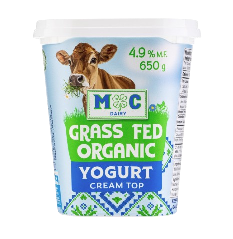 M-C Dairy - Grass Fed Organic Yogurt, 650 g