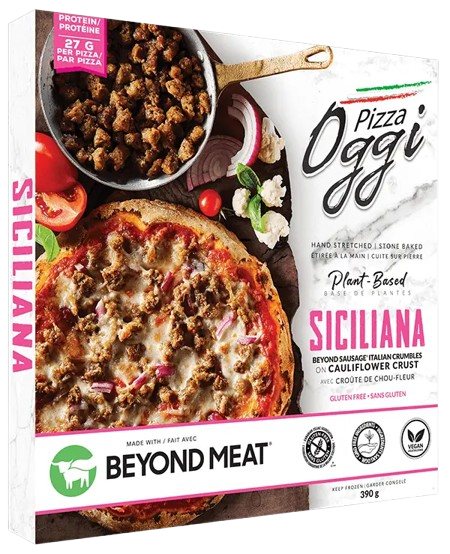 Oggi - Gluten Free Vegan Siciliana Pizza, 390 g