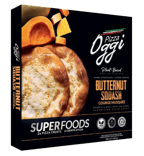 Oggi - Gluten Free Butternut Vegan Pizza Crust, 500 g