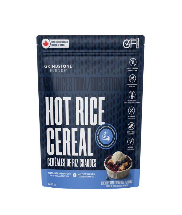 Grindstone Blends - Hot Rice Cereal - Blueberry, 500 g
