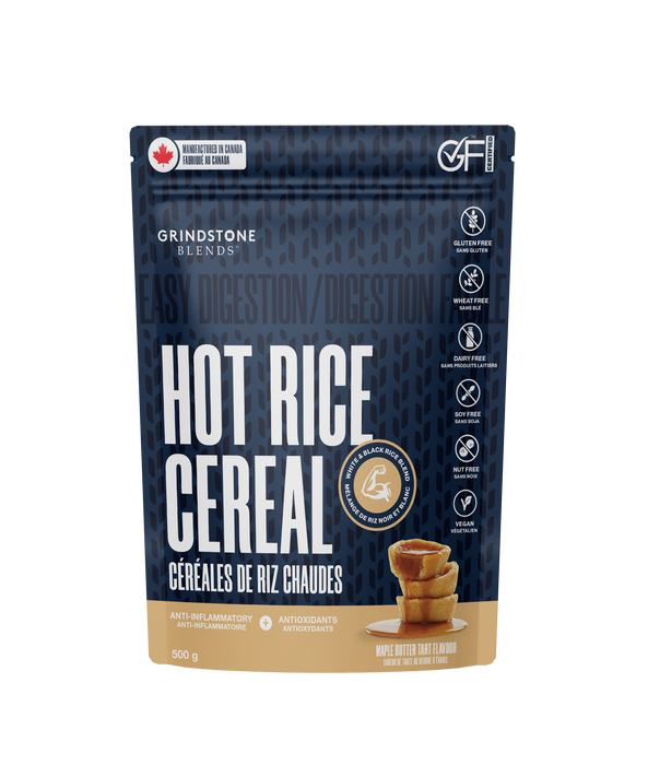 Grindstone Blends - Hot Rice Cereal - Butter Tart, 500 g