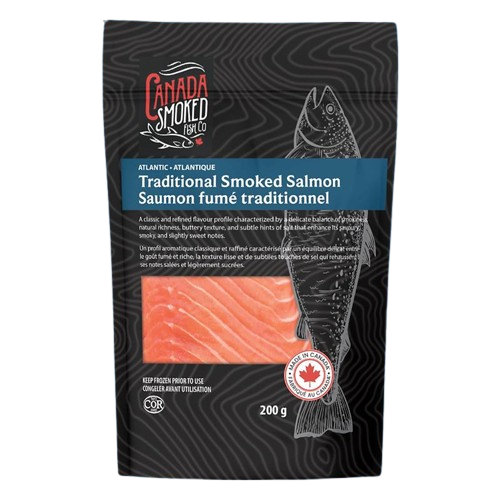 Canada Smoked Fish Co - Traditional Smoked Salmon, 200 g
