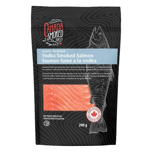 Canada Smoked Fish Co - Vodka Smoked Salmon, 200 g