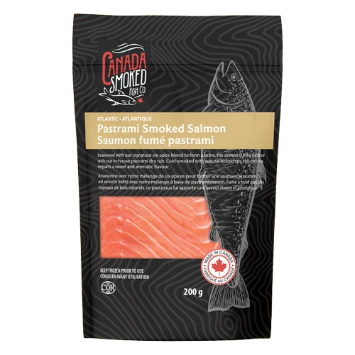 Canada Smoked Fish Co - Pastrami Smoked Salmon, 200 g