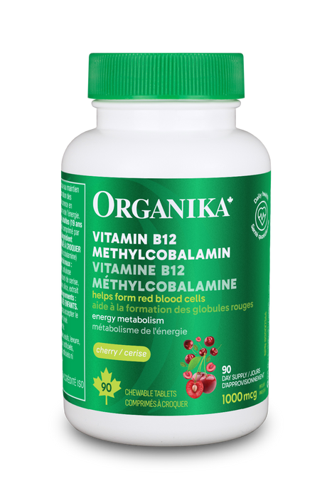 Organika - B12 Chewable, 90 Tablets