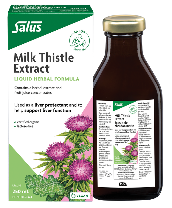 Salus - Milk Thistle Extract, 250 mL