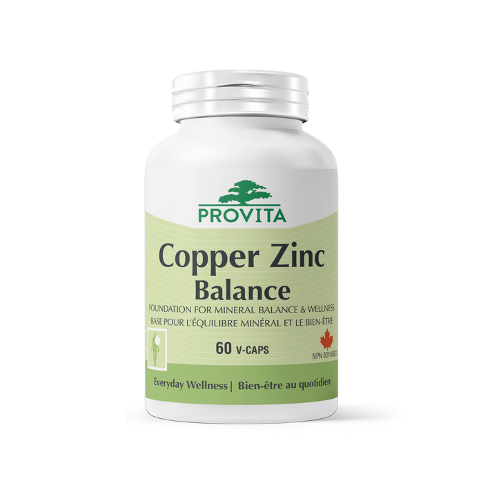 Provita - Copper Zinc Balance, 90 Vcaps
