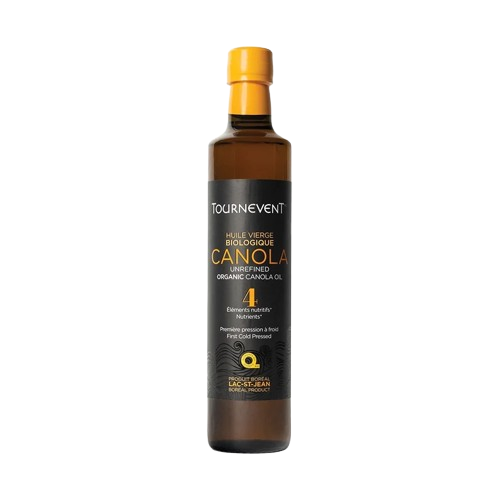 Ferme Tournevent - Organic Unrefined Canola Oil, 500 mL