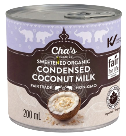 Cha's Organics - Condensed Coconut Milk, 200 mL