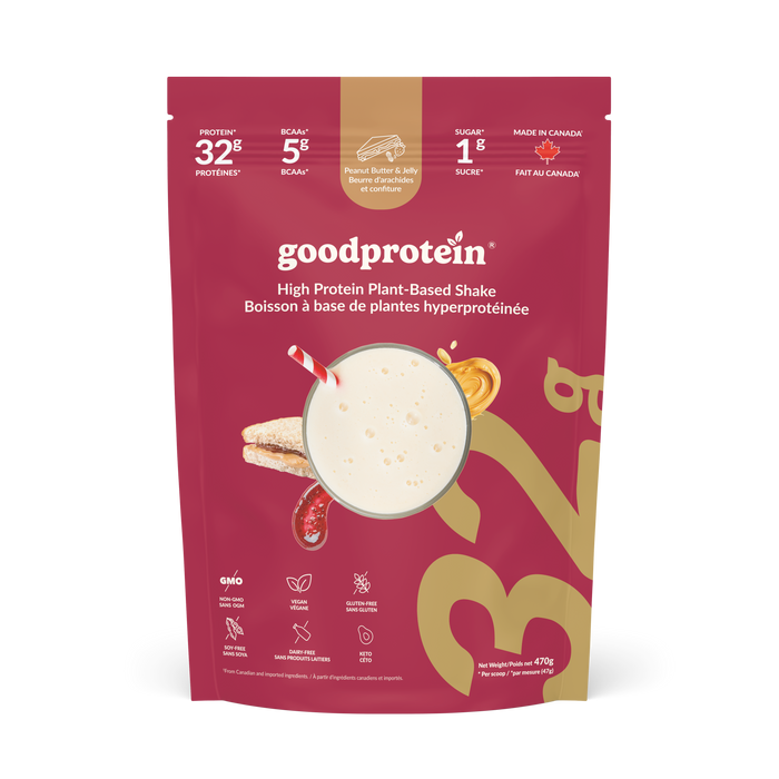Good Protein - High Protein Shake - PB & J, 470 g
