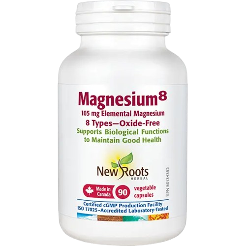 New Roots Herbal - Magnesium 8, 90 Capsules