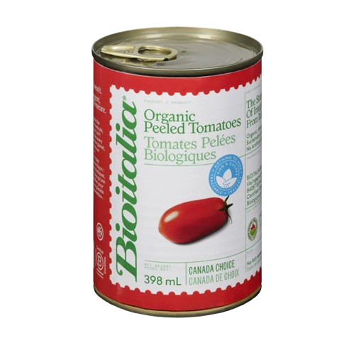 Bioitalia - Organic Peeled Tomatoes, 398 mL