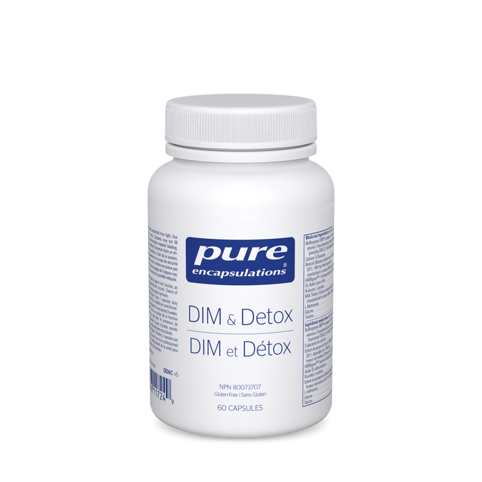 Pure Encapsulations - DIM & Detox, 60 Capsules