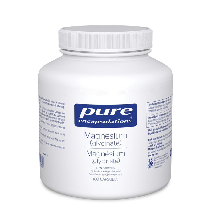 Pure Encapsulations - Magnesium Glycinate, 180 Capsules