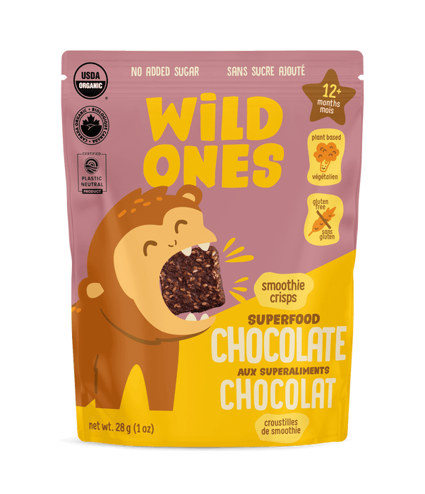 Wild Ones - Organic Chocolate Smoothie Crisps, 28 g