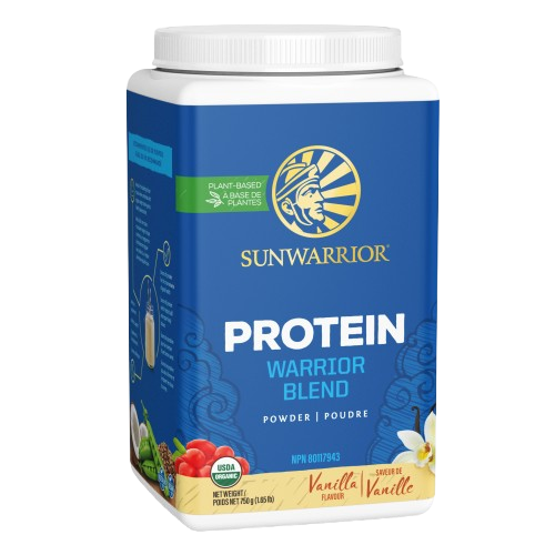 Sun Warrior - Organic Warrior Blend Protein - Vanilla, 750 g
