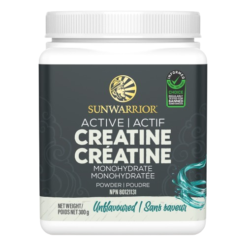 Sun Warrior - Active Creatine Monohydrate, 300 g